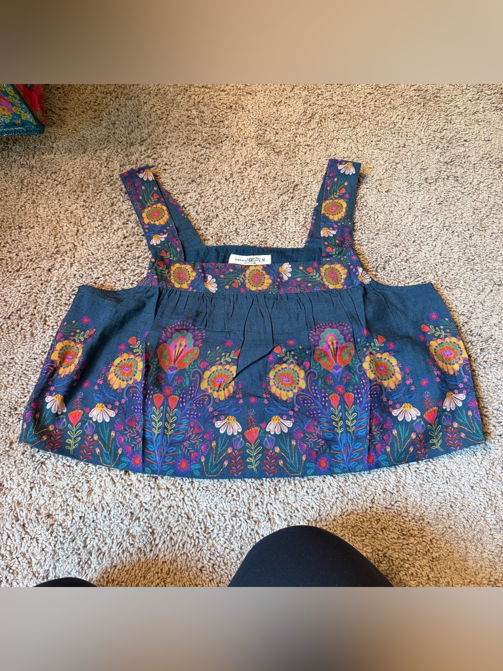 Natural life cropped wildflower tank